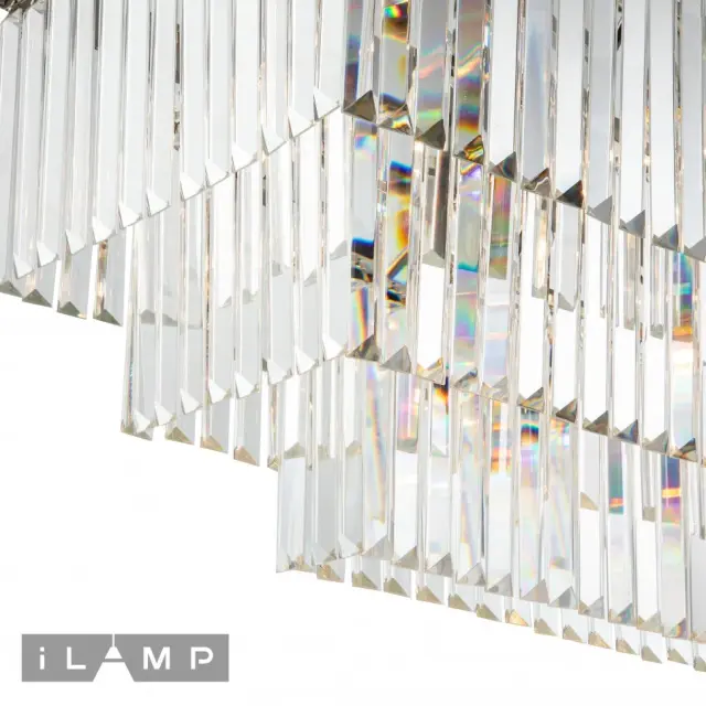 Светильник iLamp 6119-1200 NIC TRIUMPH — никель, ракурс 3