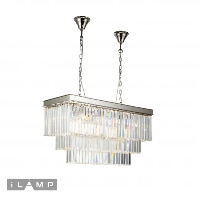 Светильник iLamp 6119-800 NIC TRIUMPH — никель, ракурс 2