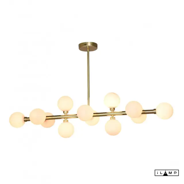 Светильник iLamp 712P/12 GL-WH GOLDEN — золотой