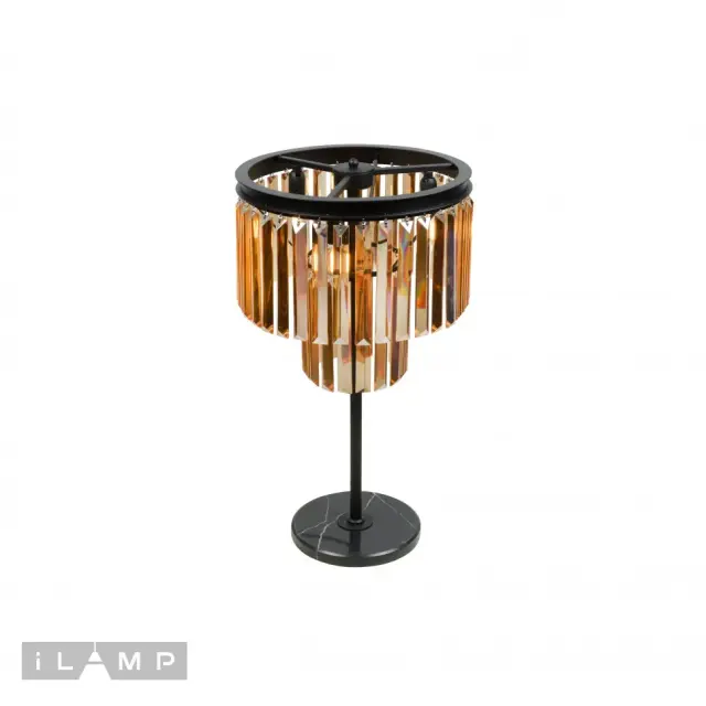 Настольная лампа iLamp 7382/3T CR TRIUMPH — черный, ракурс 2