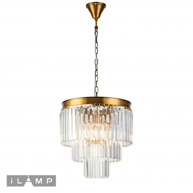Люстра iLamp 7383/6P BR TRIUMPH — бронза
