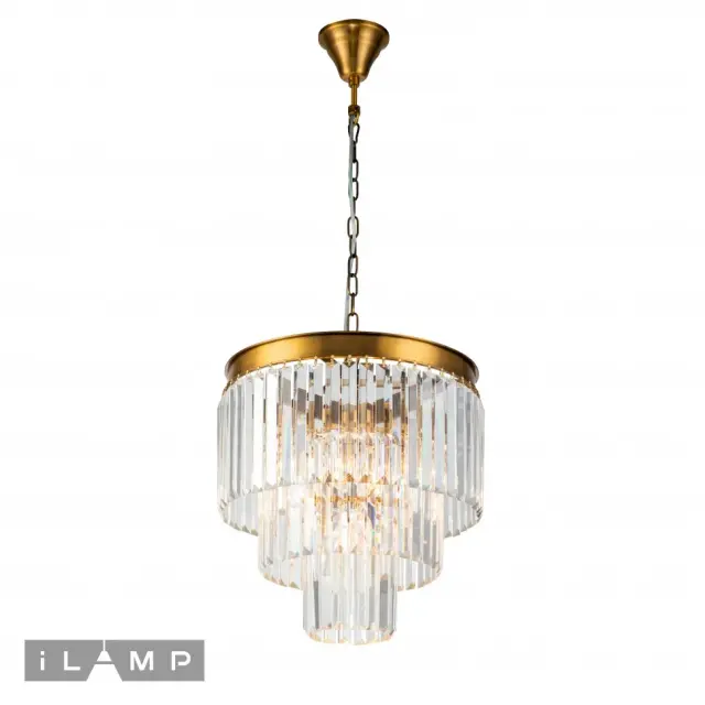 Люстра iLamp 7383/6P BR TRIUMPH — бронза, ракурс 2