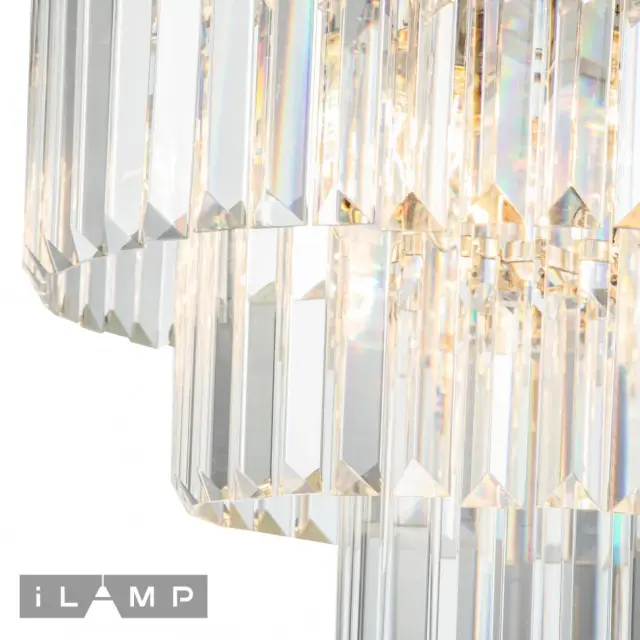 Люстра iLamp 7383/6P NIC TRIUMPH — никель, ракурс 4
