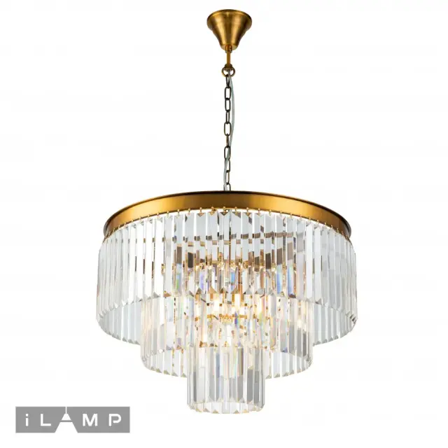 Люстра iLamp 7383/8P BR TRIUMPH — бронза