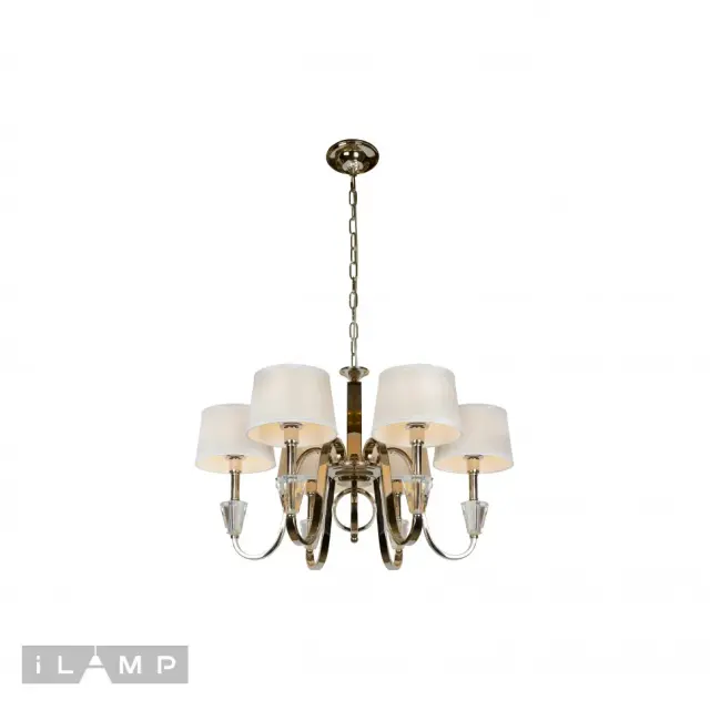 Люстра iLamp 82177/6 CR OPERA — хром, ракурс 2