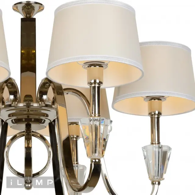 Люстра iLamp 82177/6 CR OPERA — хром, ракурс 3