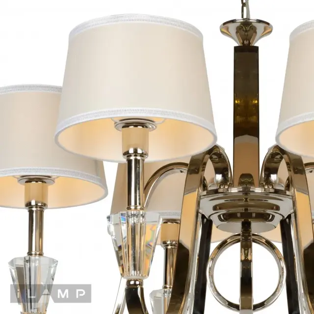 Люстра iLamp 82177/6 CR OPERA — хром, ракурс 4