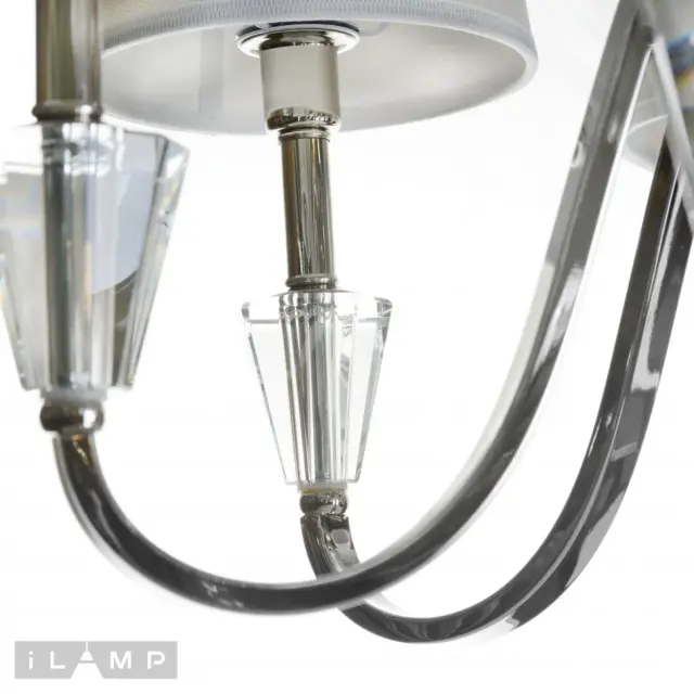 Люстра iLamp 82177/8 CR OPERA — хром, ракурс 4