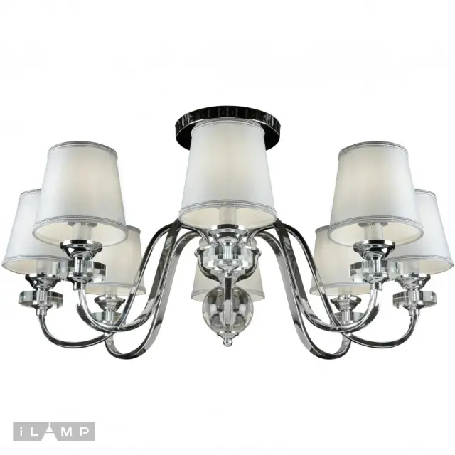 Люстра iLamp 82367/8 CR VIVIA — хром, ракурс 2