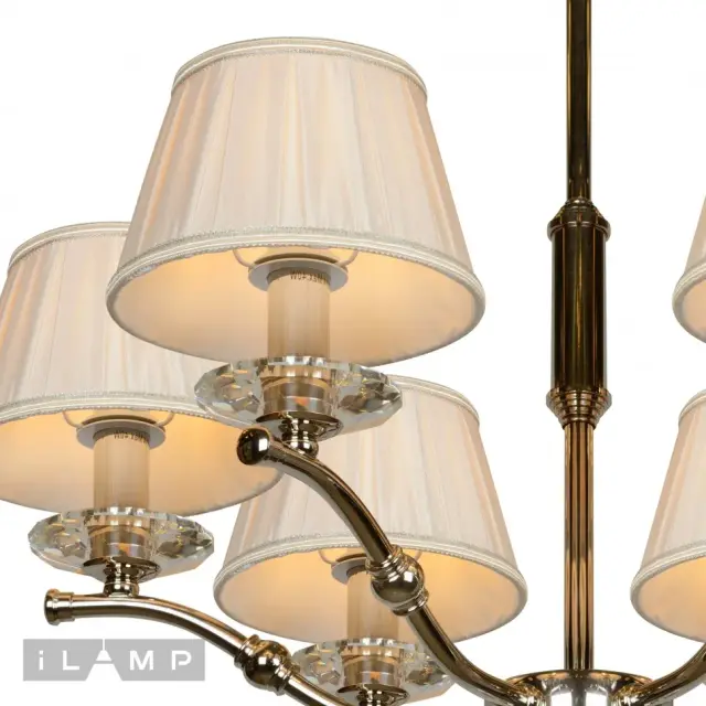 Люстра iLamp 85125/6 CR VIVALDI — хром, ракурс 4