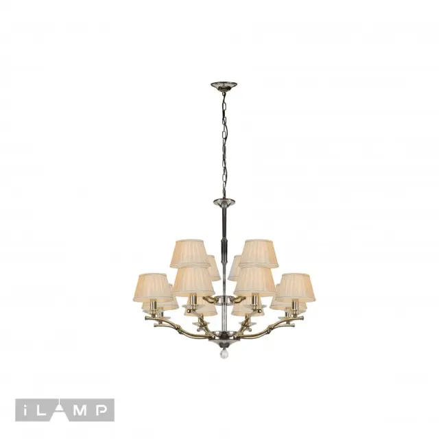 Люстра iLamp 85125/8+4 CR VIVALDI — хром
