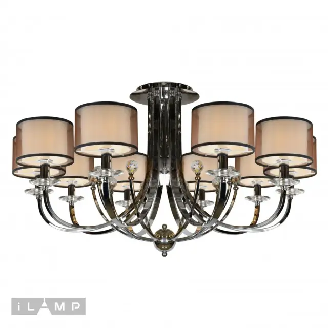 Люстра iLamp 88049/10 CR AMERICA — хром