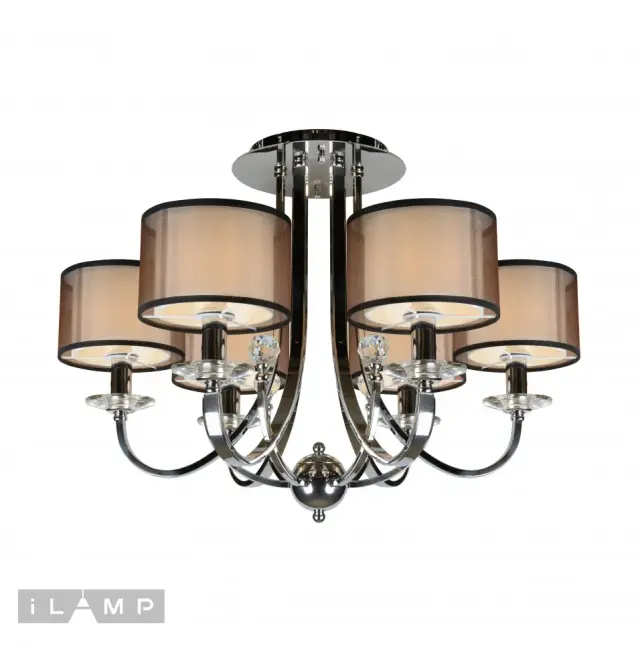 Люстра iLamp 88049/6 CR AMERICA — хром