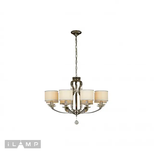 Люстра iLamp 88189/8 CR URBAN — хром, ракурс 2