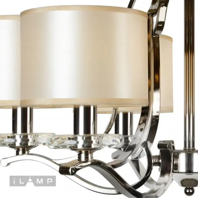 Люстра iLamp 88389/6 CR LONDON — хром, ракурс 3