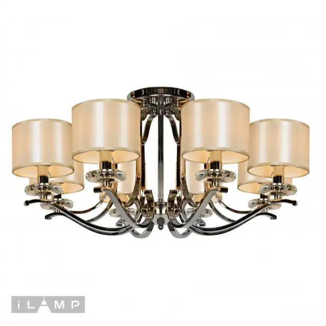 Люстра iLamp 88389/8 CR LONDON — хром