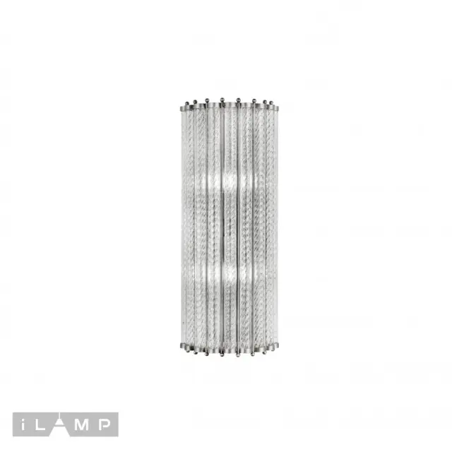 Бра iLamp MB0266-2 Silver MANHATTAN — никель