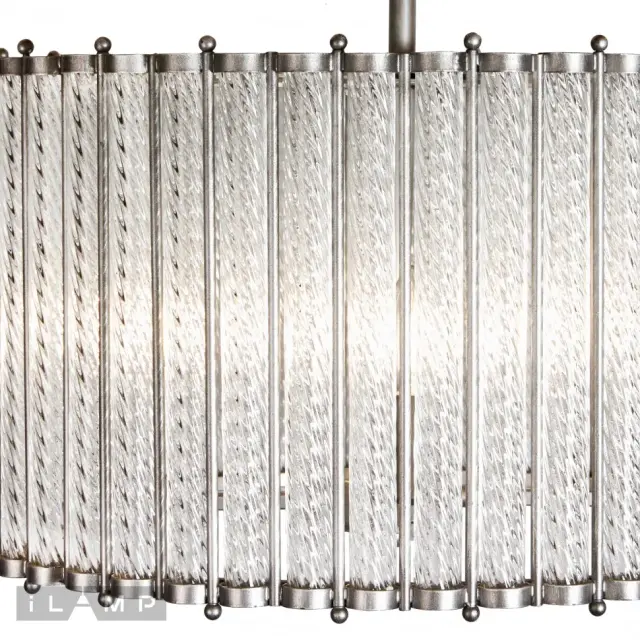 Люстра iLamp MD0266-4B Silver MANHATTAN — никель, ракурс 3