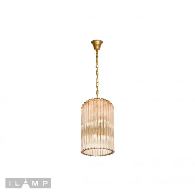 Люстра iLamp MD0266-6 Antique MANHATTAN — латунь