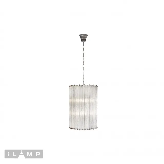 Люстра iLamp MD0266-6 Silver MANHATTAN — никель