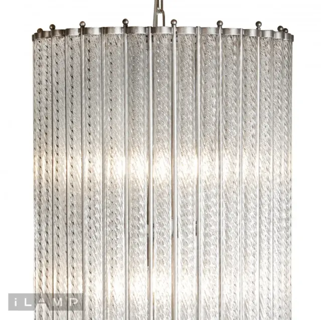 Люстра iLamp MD0266-6 Silver MANHATTAN — никель, ракурс 4