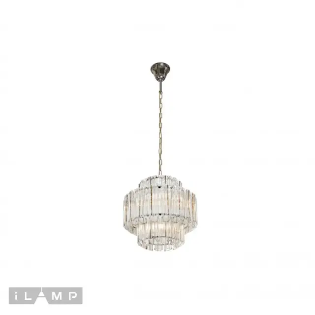 Люстра iLamp MD0267-4A DESTINY — хром, ракурс 2