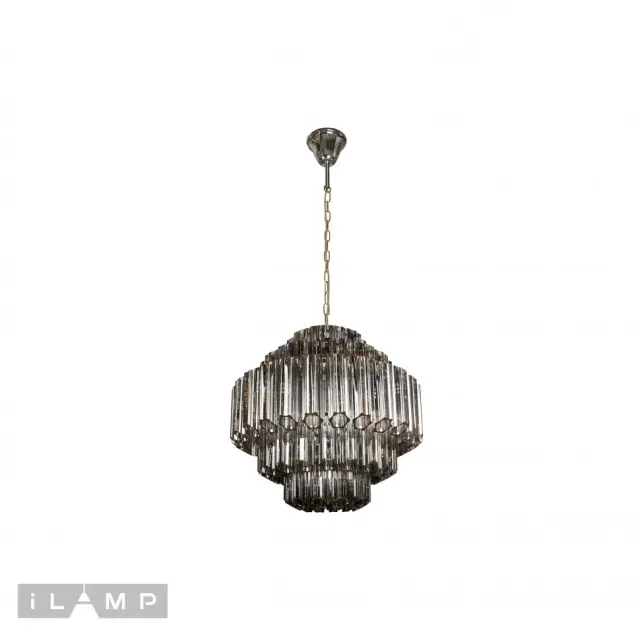 Люстра iLamp MD0267-7A DESTINY — хром, ракурс 2