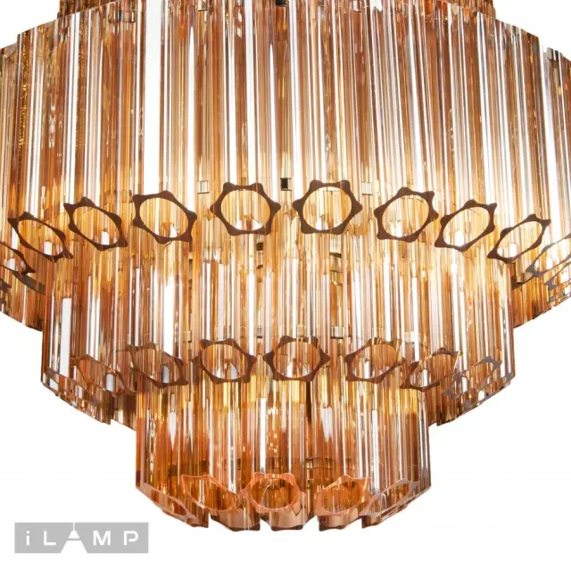 Люстра iLamp MD0267-7B DESTINY — хром, ракурс 4