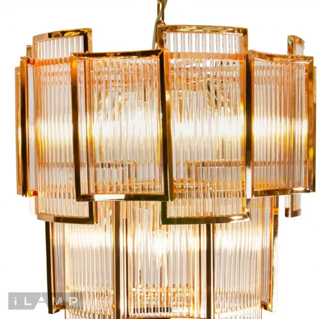 Люстра iLamp MD0276-11C TRIBECA — золотой, ракурс 4