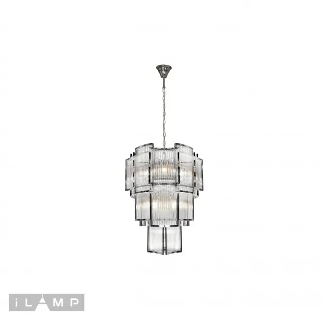 Люстра iLamp MD0276-11 TRIBECA — никель, ракурс 2