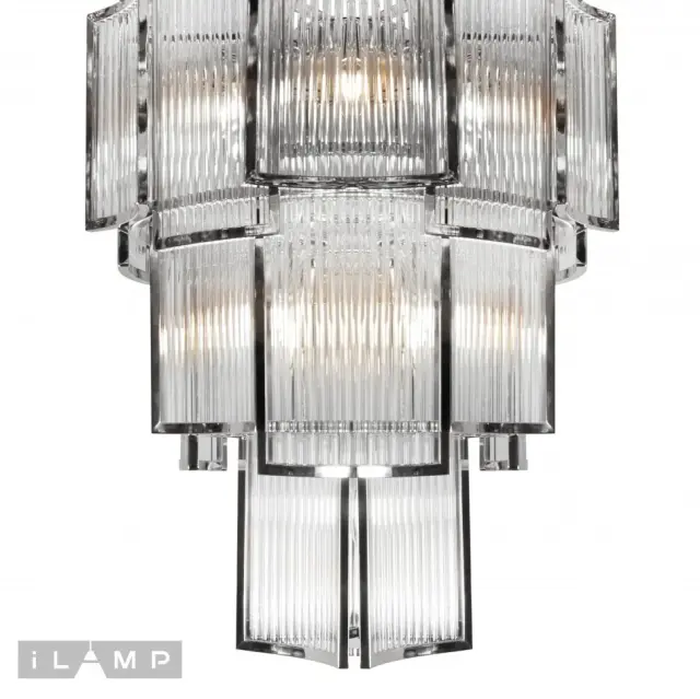 Люстра iLamp MD0276-11 TRIBECA — никель, ракурс 3