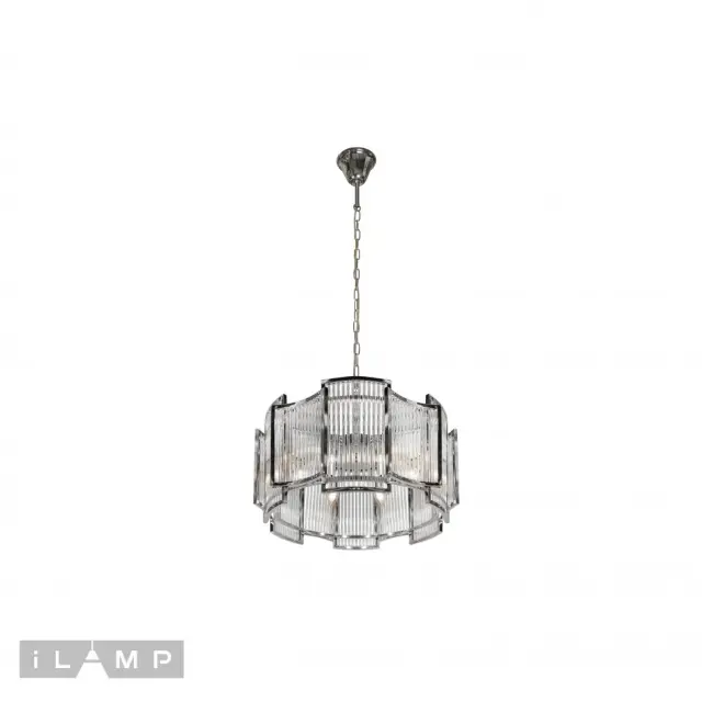 Люстра iLamp MD0276-6C TRIBECA — никель, ракурс 2