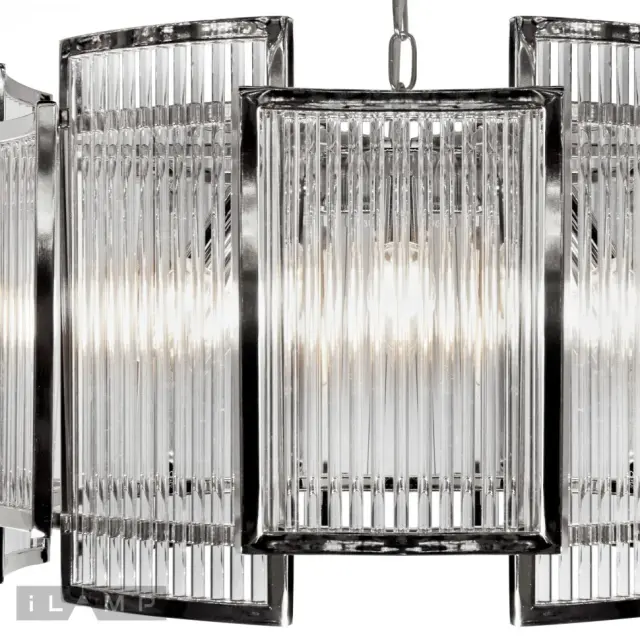 Люстра iLamp MD0276-6C TRIBECA — никель, ракурс 3