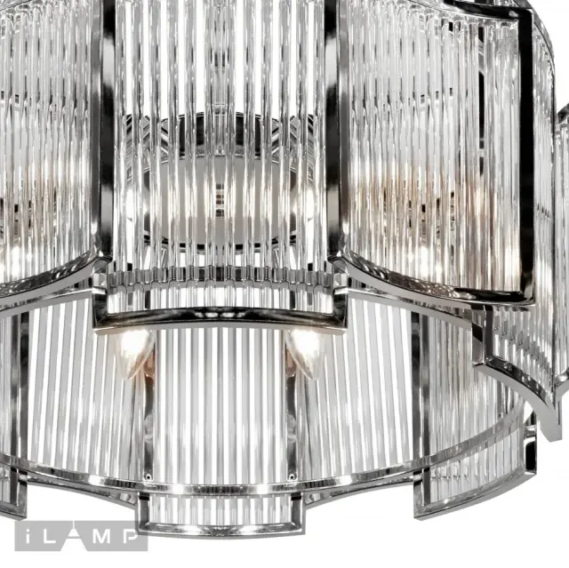 Люстра iLamp MD0276-6C TRIBECA — никель, ракурс 4