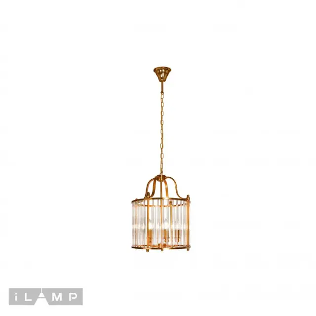Люстра iLamp P2437-5 Bronze QEENS — бронза