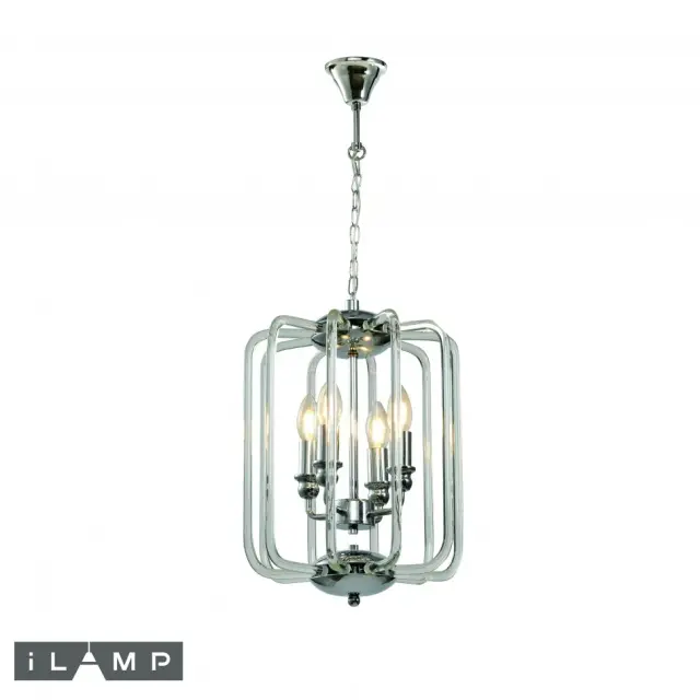 Люстра iLamp P2481-4 CR MONO — хром