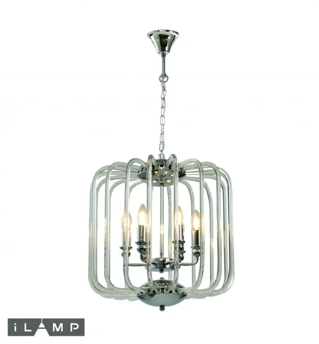 Люстра iLamp P2481-6 CR MONO — хром