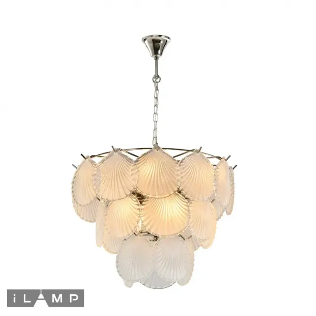 Люстра iLamp P2546-8 NIC SOHO — никель
