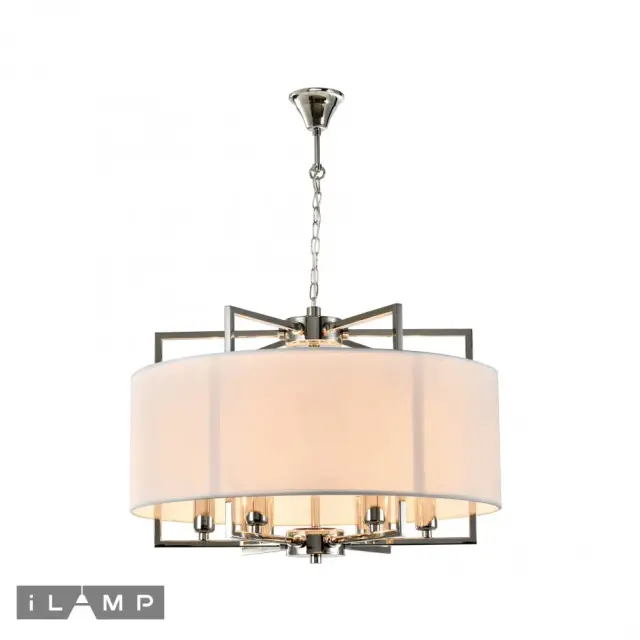 Люстра iLamp P9505-6 NIC DIVOLE — никель