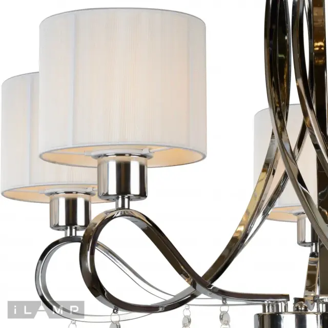 Люстра iLamp RM1029/5CR BELLA — хром, ракурс 3