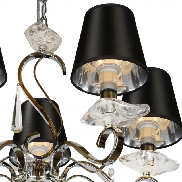 Люстра iLamp RM1684/5CR STELLA — хром, ракурс 4