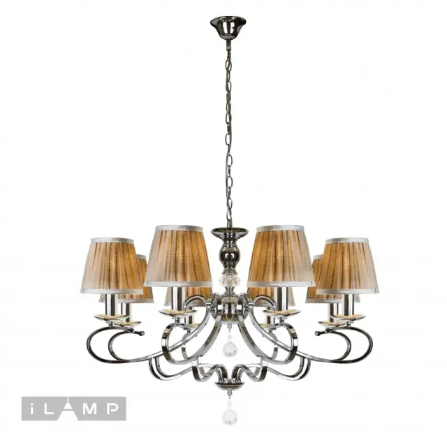 Люстра iLamp RM6116/8CR HOLIDAY — хром