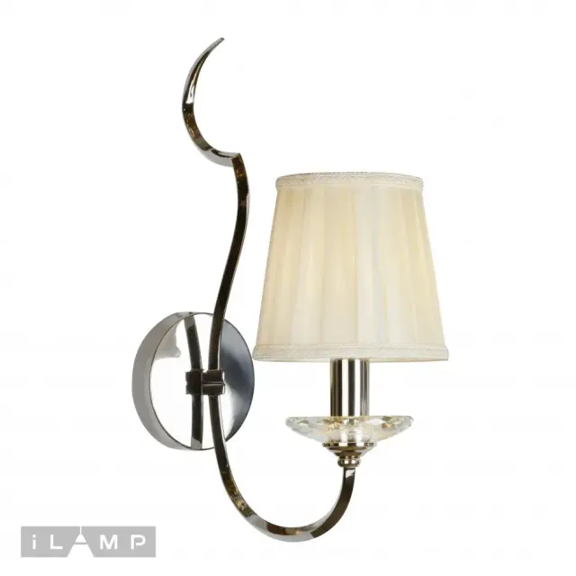 Бра iLamp W2508-1 nic CHARM — никель