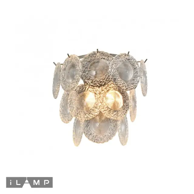 Бра iLamp W2549-2 NIC ROCKFELLER — никель