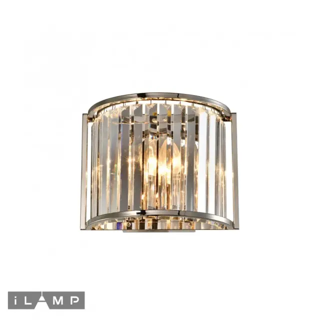 Бра iLamp W2553-2 NIC QEENS — никель