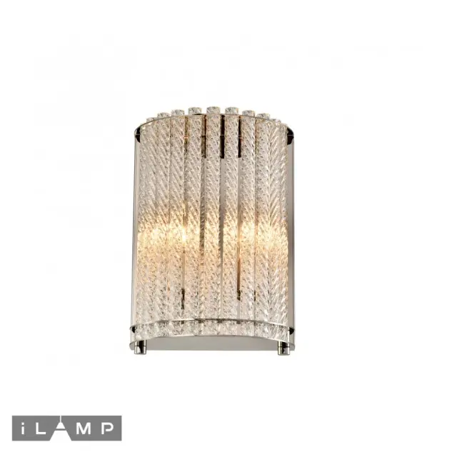 Бра iLamp W2554-2 NIC MANHATTAN — никель