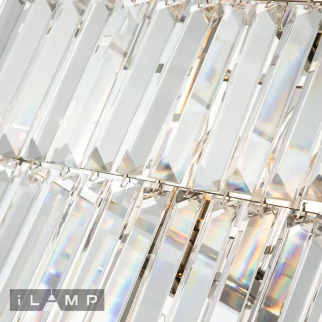 Бра iLamp W6119-4 NIC TRIUMPH — никель, ракурс 3