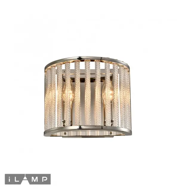 Бра iLamp W9501-2 NIC QEENS — никель