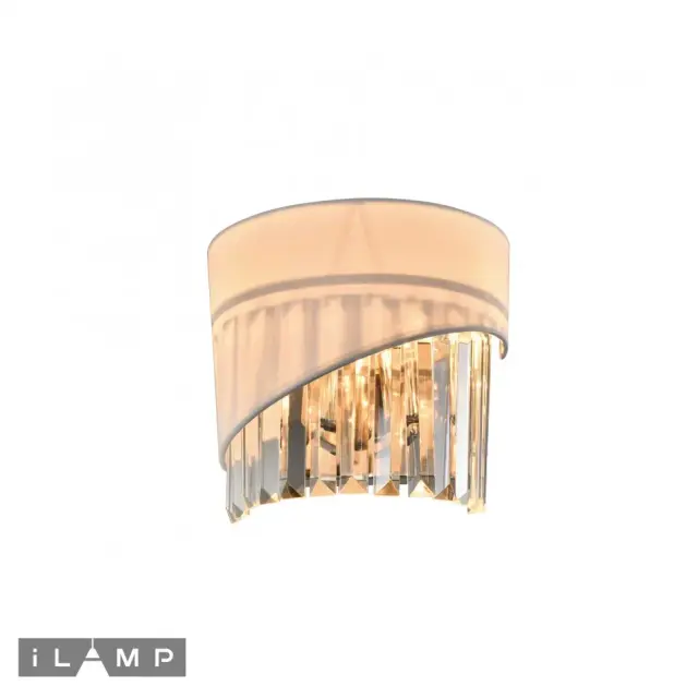 Бра iLamp W9508-2 NIC CASA — никель
