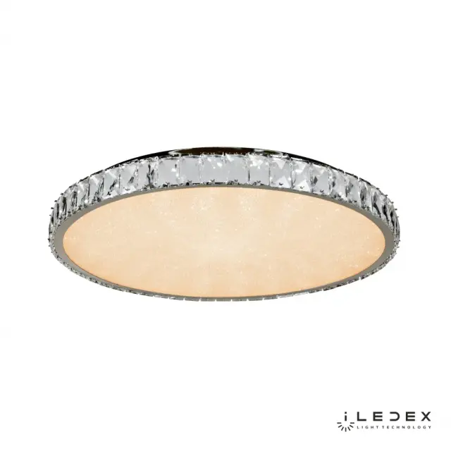Светильник iLedex 16336C/600 CR CRYSTAL — хром, ракурс 2